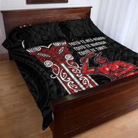 Toitu Te Reo Maori Toitu Te Whenua Toitu Te Tiriti Quilt Bed Set Maori Warrior New Zealand LT01 - Polynesian Pride