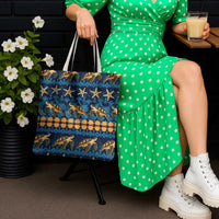 Hawaii Turtles Starfish Unique Pattern Tote Bag - Polynesian Pride
