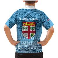 Fiji Rugby Family Matching Mermaid Dress and Hawaiian Shirt Fijian Go 2023 World Cup LT01 - Polynesian Pride