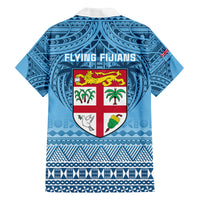 Fiji Rugby Family Matching Summer Maxi Dress and Hawaiian Shirt Fijian Go 2023 World Cup LT01 - Polynesian Pride