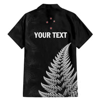 Personalised New Zealand 2025 Archery Family Matching Summer Maxi Dress and Hawaiian Shirt Aotearoa Silver Arrows Black LT01 - Polynesian Pride