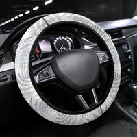 New Zealand 2025 Archery Steering Wheel Cover Aotearoa Silver Arrows White