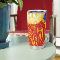 Philippines Tumbler Cup Pilipinas Polynesian Pattern