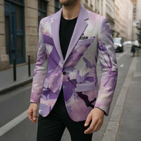 Personalized Polynesian Lupus Awareness Blazer Butterfly Hologram Lupus Warrior