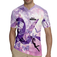Personalized Polynesian Lupus Awareness Rugby Jersey Butterfly Hologram Lupus Warrior