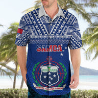Custom Samoa Rugby Hawaiian Shirt Manu Samoa Polynesian Tatoo Pattern LT01 - Polynesian Pride
