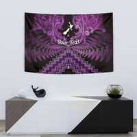 Personalised Aotearoa Matariki Tapestry Purple Fern Maori Poutama LT01 - Polynesian Pride