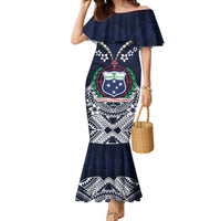Samoa Independence Day Family Matching Mermaid Dress and Hawaiian Shirt Ula Nifo Mix Turtle