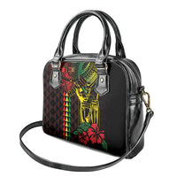 King Kamehameha Day Shoulder Handbag Hawaii Kakau Reggae