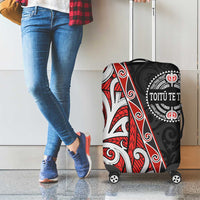 Aotearoa Toitu Te Tiriti Luggage Cover Honour The Treaty New Zealand LT01 - Polynesian Pride