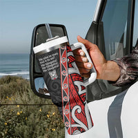 Aotearoa Toitu Te Tiriti Tumbler With Handle Honour The Treaty New Zealand LT01 - Polynesian Pride