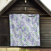 Anthurium Plumeria Lei Pastel Quilt Purple Hawaiian Splendid Palaka