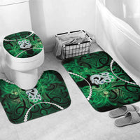 Maori Matariki Manaia Kakariki Bathroom Set Maori Kowhaiwhai Pattern Galaxy