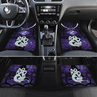 Personalised Maori Matariki Manaia Waiporoporo Car Mats Maori Kowhaiwhai Pattern Galaxy