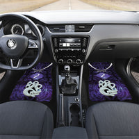 Personalised Maori Matariki Manaia Waiporoporo Car Mats Maori Kowhaiwhai Pattern Galaxy