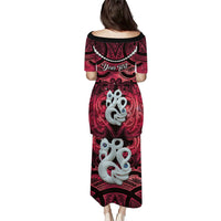Personalised Maori Matariki Manaia Whero Puletasi Maori Kowhaiwhai Pattern Galaxy