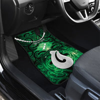 Personalised Maori Matariki Hei Matau Kakariki Car Mats Maori Kowhaiwhai Pattern Galaxy