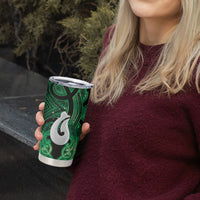 Personalised Maori Matariki Hei Matau Kakariki Tumbler Cup Maori Kowhaiwhai Pattern Galaxy