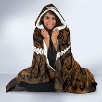 Maori Matariki Hei Matau Kowhai Hooded Blanket Maori Kowhaiwhai Pattern Galaxy