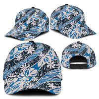 Ninamu Tahiti Tiare Monstera Classic Cap Polynesian Pattern Curve Style - Polynesian Pride