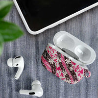 Tarona Tahiti Tiare Monstera AirPods Case Polynesian Pattern Curve Style - Polynesian Pride