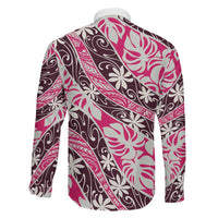 Tarona Tahiti Tiare Monstera Family Matching Off Shoulder Short Dress and Hawaiian Shirt Polynesian Pattern Curve Style - Polynesian Pride