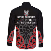 Toitu Te Tiriti 1840 Aotearoa Family Matching Puletasi and Hawaiian Shirt Stand Together Stand Stronger LT01 - Polynesian Pride