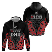 Toitu Te Tiriti 1840 Aotearoa Zip Hoodie Stand Together Stand Stronger LT01 - Polynesian Pride