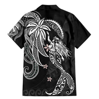 Polynesian Mermaid Plumeria Tribal Tattoo Family Matching Mermaid Dress and Hawaiian Shirt LT01 - Polynesian Pride