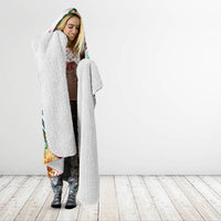 Pasifika Festival Hooded Blanket Tribal Pattern Tropical Style