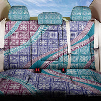 Hawaiian Quilt Pattern Back Car Seat Cover Purple Blue Color Mixed LT01 One Size Purple - Polynesian Pride