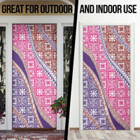 Hawaiian Quilt Pattern Door Cover Sweet Color Mixed LT01 - Polynesian Pride