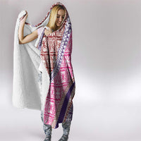 Hawaiian Quilt Pattern Hooded Blanket Sweet Color Mixed LT01 - Polynesian Pride