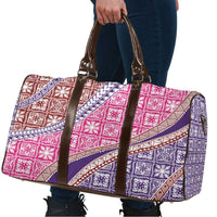 Hawaiian Quilt Pattern Travel Bag Sweet Color Mixed - Polynesian Pride