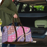 Hawaiian Quilt Pattern Travel Bag Sweet Color Mixed - Polynesian Pride