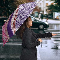 Hawaiian Quilt Pattern Umbrella Sweet Color Mixed - Polynesian Pride