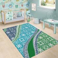 Hawaiian Quilt Pattern Area Rug Fresh Color Mixed LT01 - Polynesian Pride