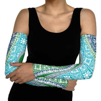 Hawaiian Quilt Pattern Arm Sleeves Fresh Color Mixed LT01 - Polynesian Pride