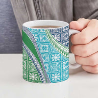 Hawaiian Quilt Pattern Ceramic Mug Fresh Color Mixed LT01 - Polynesian Pride