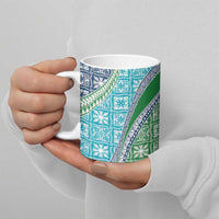 Hawaiian Quilt Pattern Ceramic Mug Fresh Color Mixed LT01 - Polynesian Pride