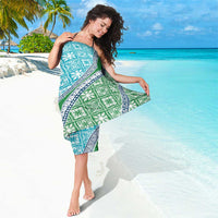 Hawaiian Quilt Pattern Sarong Fresh Color Mixed - Polynesian Pride