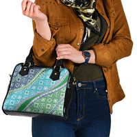 Hawaiian Quilt Pattern Shoulder Handbag Fresh Color Mixed LT01 - Polynesian Pride