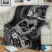 Polynesian Turtle Valentine Blanket You And Me Hibiscus Heart LT01 - Polynesian Pride