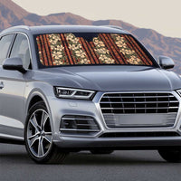 Hawaii Hibiscus Auto Sun Shade Retro Style - Polynesian Pride