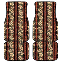 Hawaii Hibiscus Car Mats Retro Style - Polynesian Pride