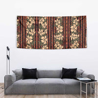 Hawaii Hibiscus Tapestry Retro Style - Polynesian Pride