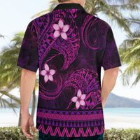 FSM Chuuk State Hawaiian Shirt Tribal Pattern Pink Version LT01 - Polynesian Pride