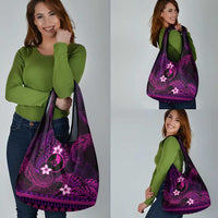 FSM Yap State Grocery Bag Tribal Pattern Pink Version LT01 - Polynesian Pride