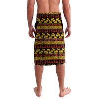 FSM Culture Day Lavalava Tribal Pattern Gold Version LT01 - Polynesian Pride