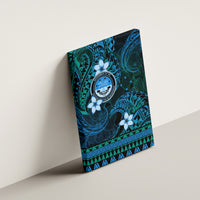 FSM Culture Day Canvas Wall Art Tribal Pattern Ocean Version